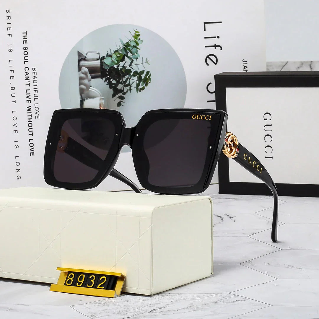 4 Colors Korean Style Large Accessories Fashion Sunglasses 8932