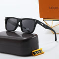 Temple Printed Square Sunglasses
