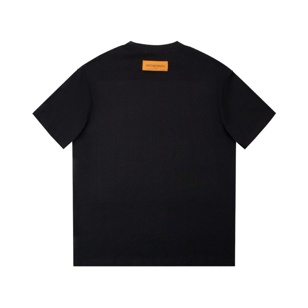 Colorful bear prints t-shirt